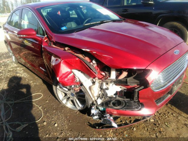3FA6P0RU8FR199213 Ford Fusion Titanium Hybrid