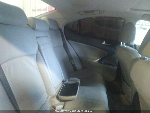 Lexus Is 250 Manual/auto 2006 JTHBK262662003942 Image 10