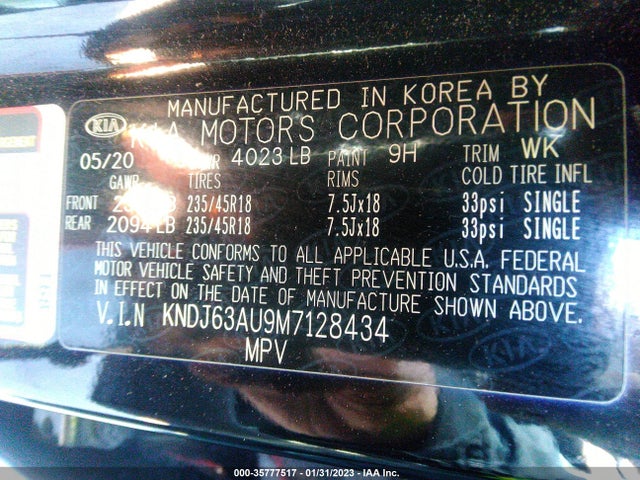 KIA Soul Gt-line 2021 KNDJ63AU9M7128434 Image 10