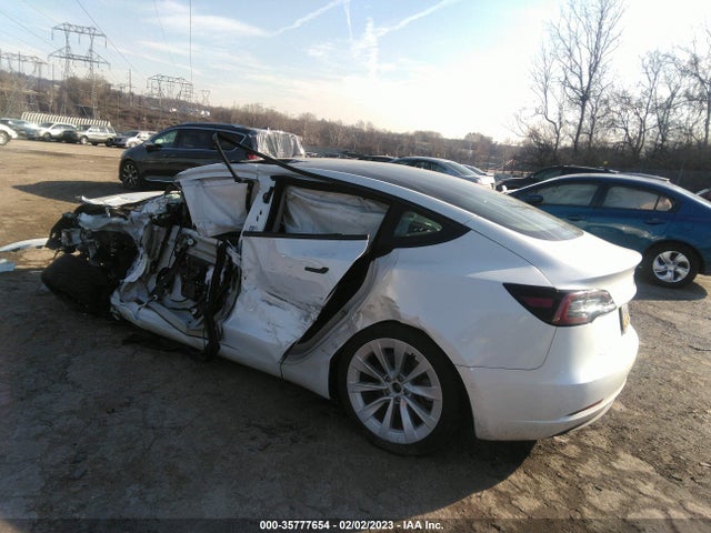 Tesla Model 3 Long Range 2021 5YJ3E1EB8MF037691 Image 3