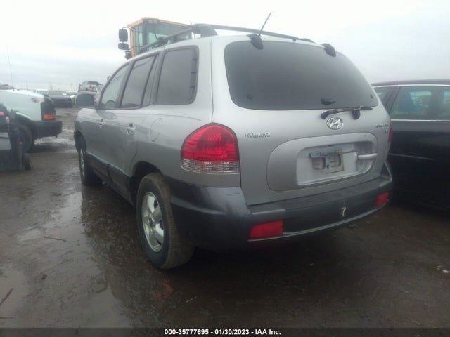 2006 HYUNDAI SANTA FE GLS VIN: KM8SC13D36U056967