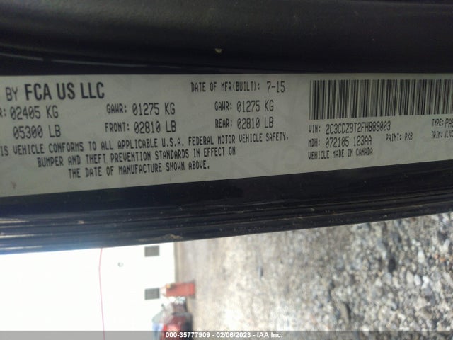 Dodge Challenger R/t Plus 2015 2C3CDZBT2FH889003 Image 9