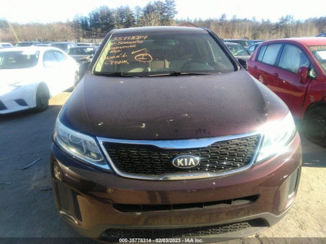 5XYKT3A61EG461553 KIA SORENTO LX