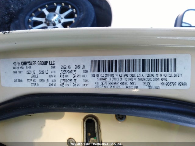 Dodge RAM 2500 2010 3D7TT2HT6AG169103 Image 11