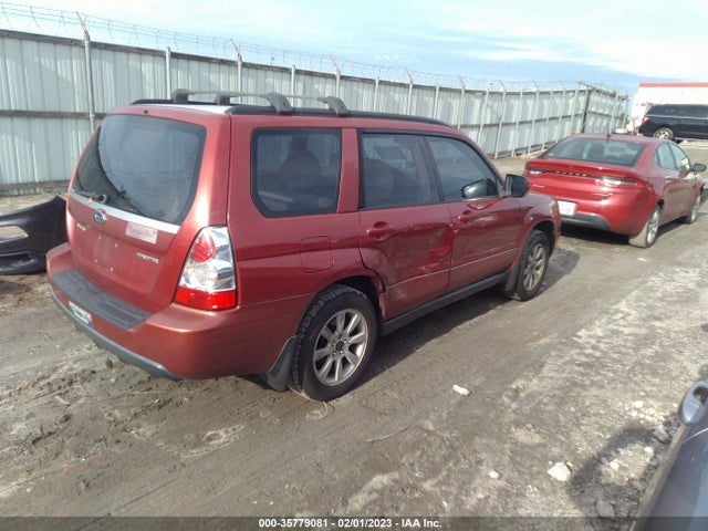 2007 SUBARU FORESTER X W/PREMIUM PKG VIN: JF1SG65667G730202