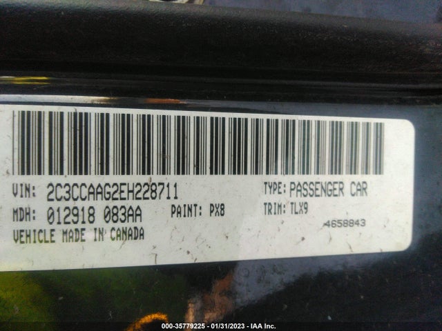 Chrysler 300 2014 2C3CCAAG2EH228711 Image 9