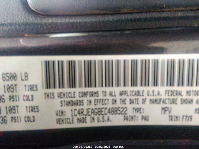 Jeep Grand Cherokee Laredo 2014 1C4RJEAG8EC488522 Image 9