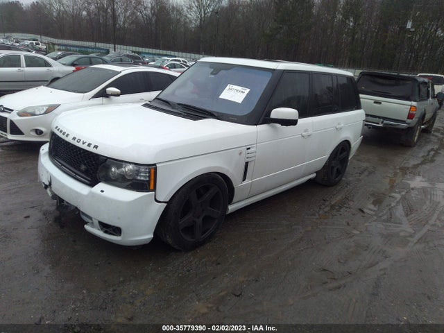 2012 LAND ROVER RANGE ROVER SC AUTOBIOGRAPHY VIN: SALMP1E47CA384624