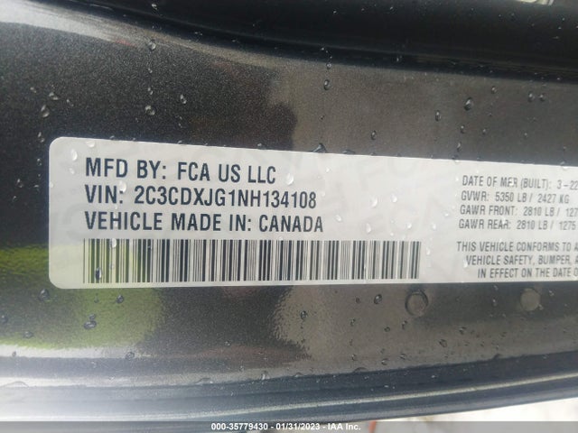 Dodge Charger Sxt 2022 2C3CDXJG1NH134108 Image 9