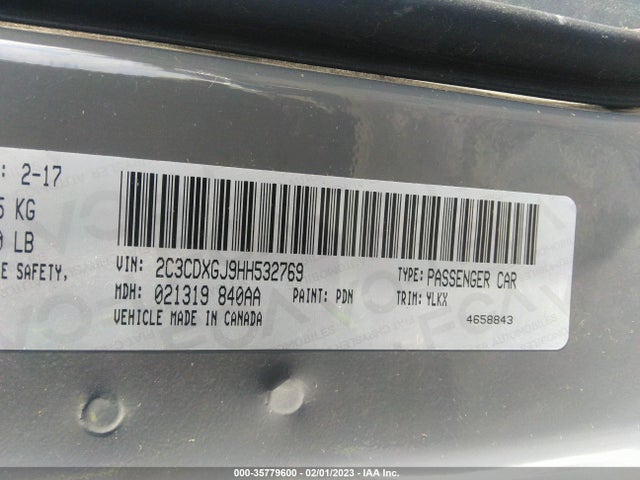 Dodge Charger Daytona 392 2017 2C3CDXGJ9HH532769 Image 9