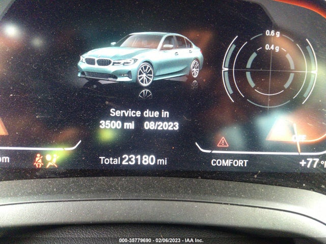 BMW 3 Series 330i 2021 аукцион фото