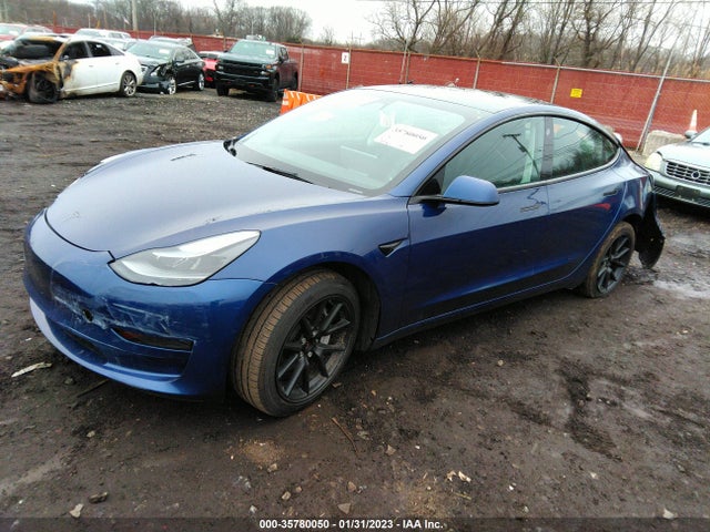 Tesla Model 3 Long Range 2022 5YJ3E1EB9NF109130 Image 2