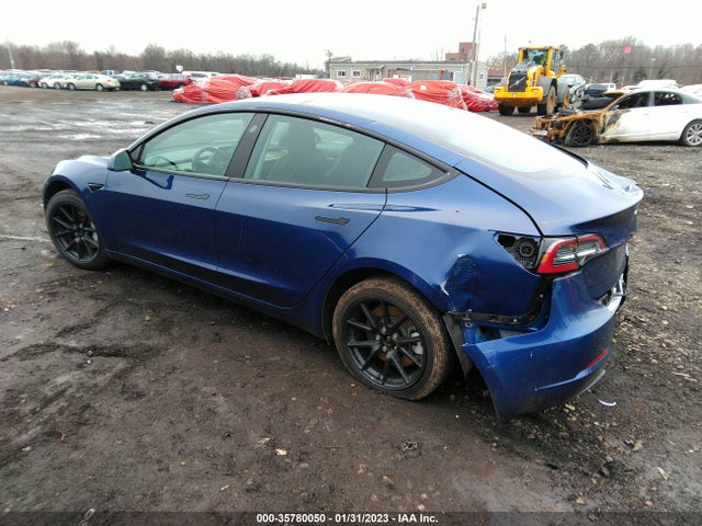 Tesla Model 3 Long Range 2022 5YJ3E1EB9NF109130 Image 3