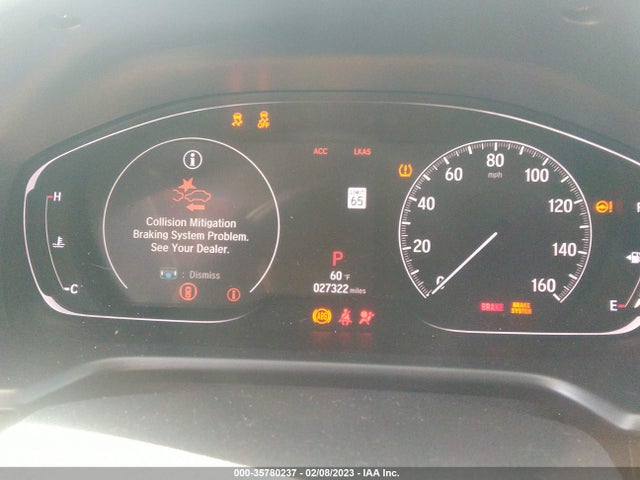 2019 HONDA ACCORD SEDAN EX-L 1.5T VIN: 1HGCV1F5XKA160294