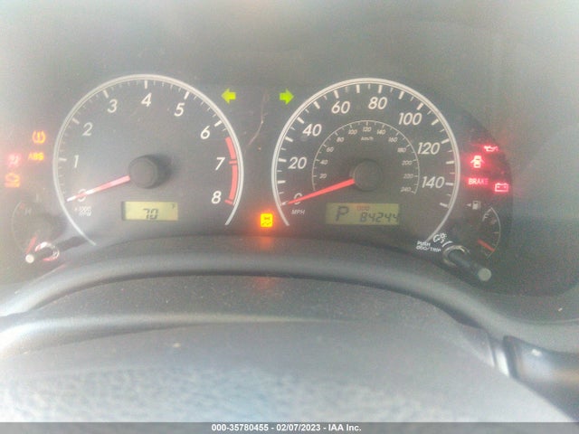2011 TOYOTA COROLLA L/LE/S VIN: 2T1BU4EE3BC624019