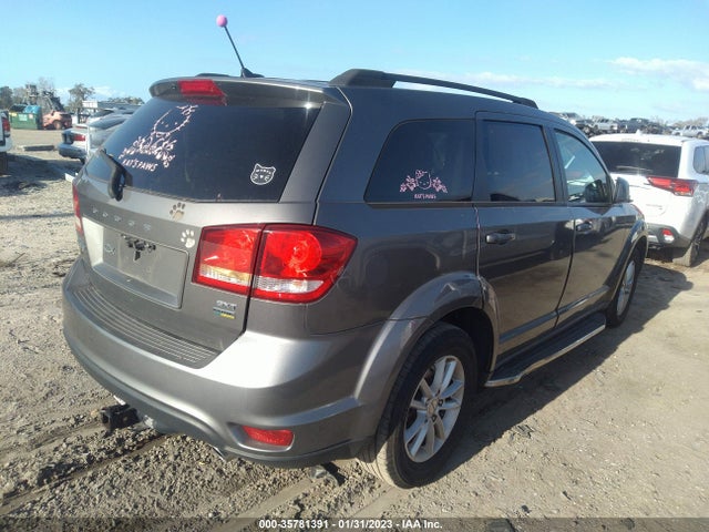 2013 DODGE JOURNEY SXT VIN: 3C4PDCBG4DT592333