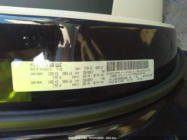 2C4RC1BG0HR533840 Chrysler Pacifica Touring-l
