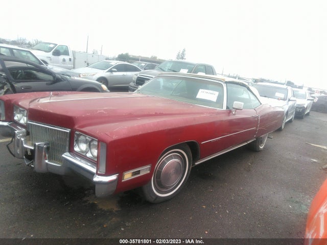 1971 CADILLAC ELDORADO VIN: 693671Q410474