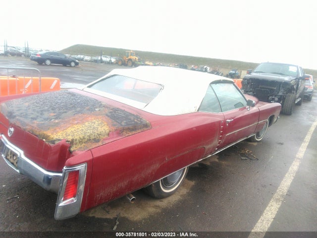 1971 CADILLAC ELDORADO VIN: 693671Q410474