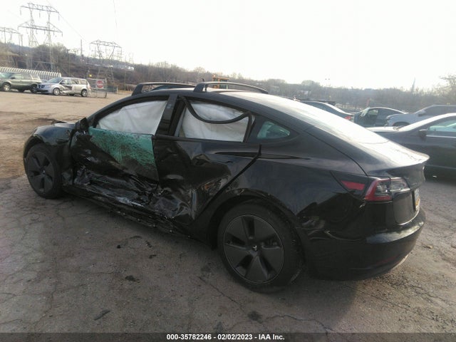 Tesla Model 3 Long Range 2021 5YJ3E1EB0MF992176 Image 3