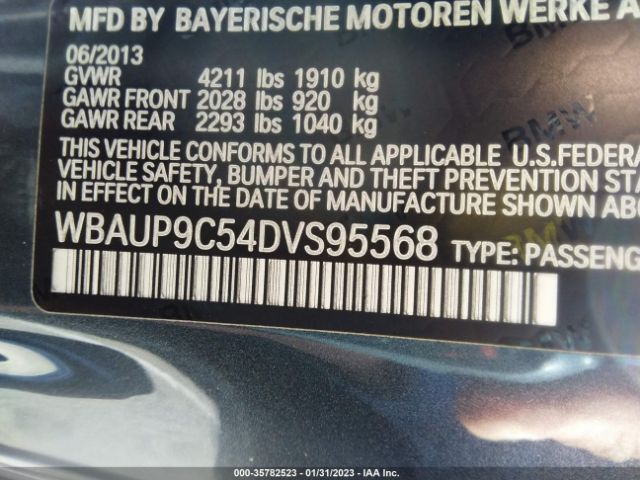 WBAUP9C54DVS95568 BMW 1 Series 128i
