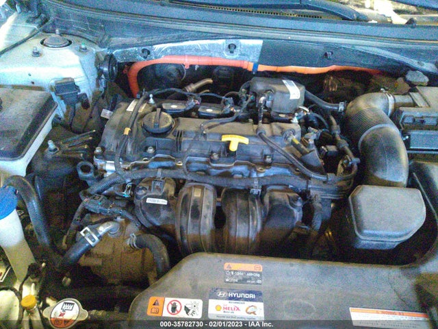 2016 HYUNDAI SONATA HYBRID SE VIN: KMHE24L16GA022550