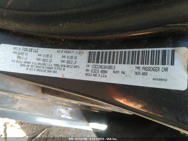 Chrysler 200 Limited 2016 1C3CCCAB1GN168513 Image 9