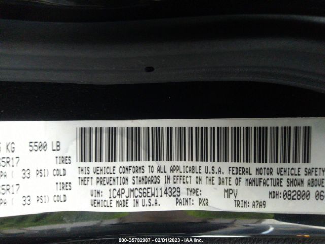 1C4PJMCS6EW114329 Jeep Cherokee Latitude