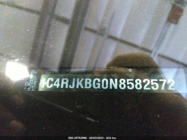 1C4RJKBG0N8582572 Jeep Grand Cherokee L Limited