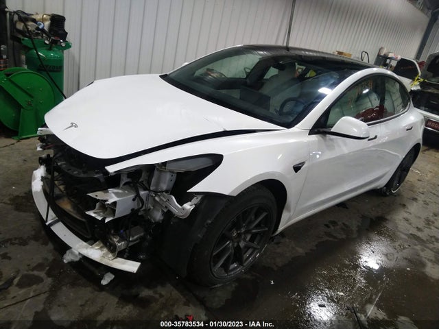 Tesla Model 3 Long Range 2021 5YJ3E1EB4MF906884 Image 2