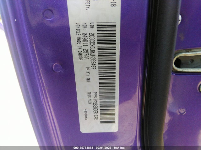 Dodge Charger Daytona 392 2018 2C3CDXGJ0JH289407 Image 11