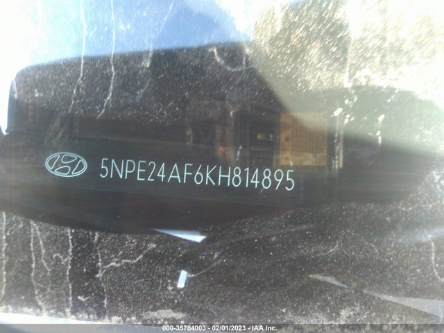 2019 Hyundai Sonata, VIN: 5NPE24AF6KH814895