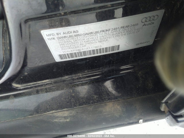 WAUEF98E47A117803 Audi A4 2.0T