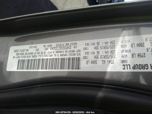 Dodge Journey Crew 2012 3C4PDDDG9CT222349 Image 10