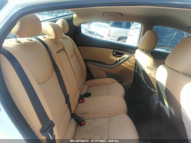 2013 HYUNDAI ELANTRA GLS PZEV VIN: 5NPDH4AE6DH451566