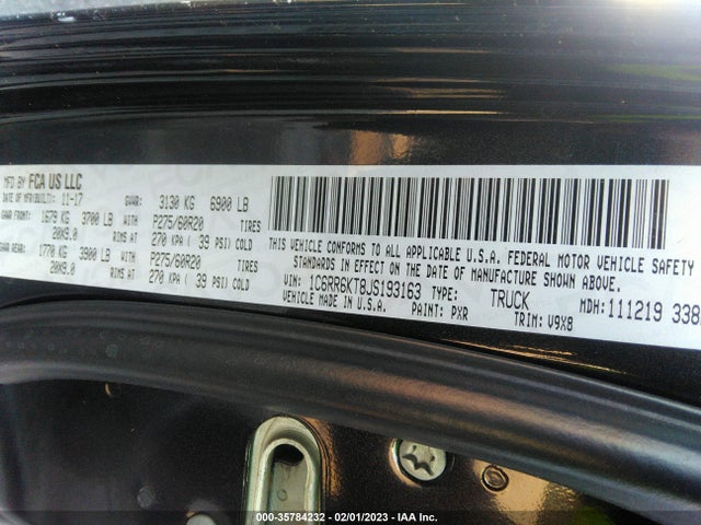 RAM 1500 Express 2018 1C6RR6KT8JS193163 Image 10