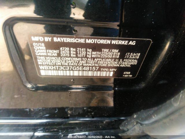WBXHT3C37G5E48157 BMW X1 Xdrive28i