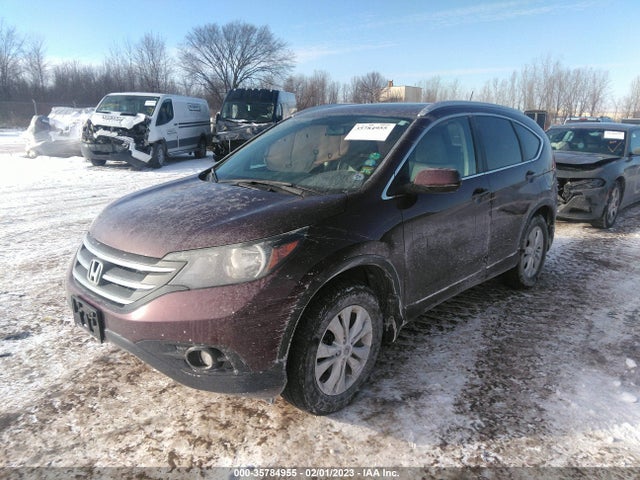 Honda Cr-v Ex-l 2014 5J6RM4H74EL008168 Image 2