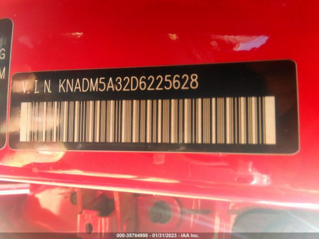 KNADM5A32D6225628 KIA RIO LX