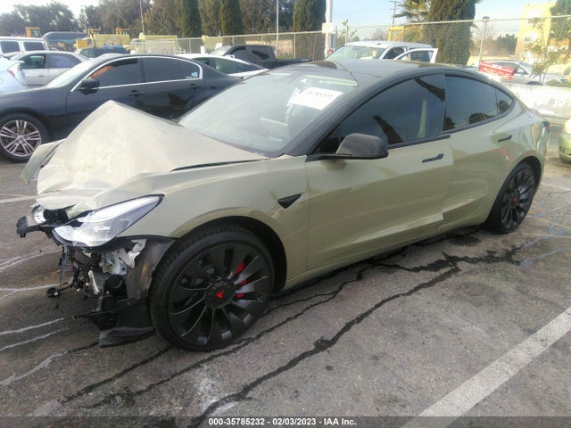 Tesla Model 3 Performance 2021 5YJ3E1EC5MF020484 Image 2