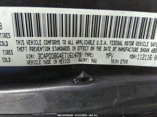 Dodge Journey Sxt 2014 3C4PDDBG4ET161479 Image 10
