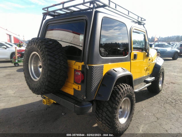 2000 JEEP WRANGLER SPORT VIN: 1J4FA49S9YP798627