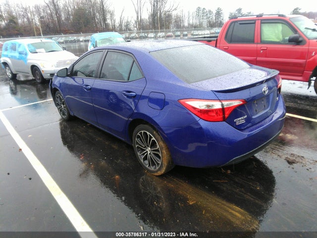 2016 TOYOTA COROLLA L/LE/S/S PLUS/LE PLUS VIN: 2T1BURHE9GC537791
