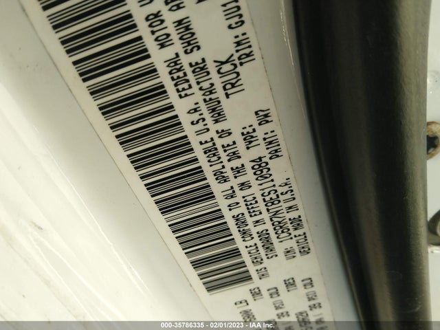 RAM 1500 Laramie 2014 1C6RR7NT8ES110984 Image 9