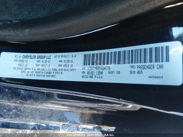 Chrysler 200 2015 1C3CCCAB3FN590779 Image 11