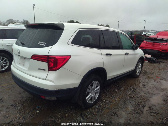 2018 HONDA PILOT LX VIN: 5FNYF6H19JB059472