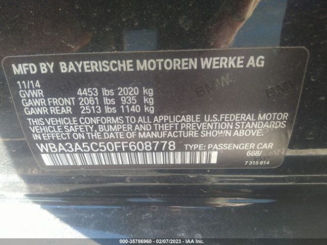 WBA3A5C50FF608778 BMW 3 Series 328i