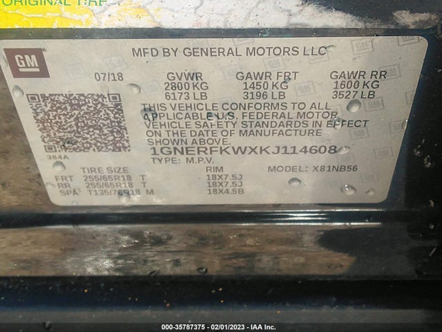 Chevrolet Traverse Ls 2019 1GNERFKWXKJ114608 Image 9