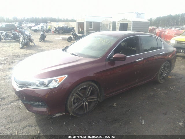 2016 HONDA ACCORD SEDAN SPORT VIN: 1HGCR2F50GA179812