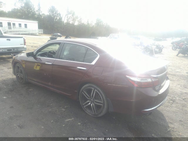 2016 HONDA ACCORD SEDAN SPORT VIN: 1HGCR2F50GA179812